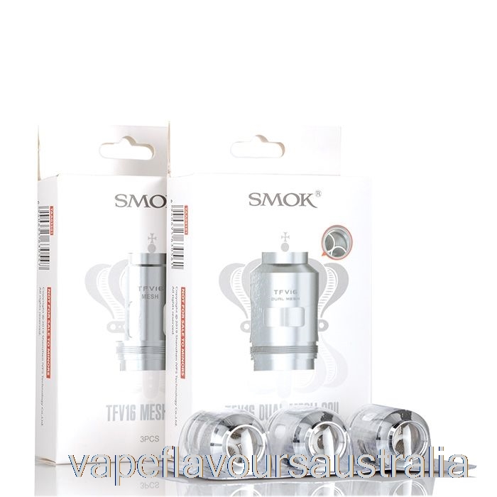 Vape Australia SMOK TFV16 Mesh Replacement Coils 0.12ohm Dual Mesh Coils